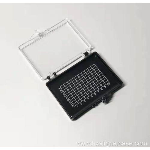 Transparent Plastic Gel Sticky Box with glid